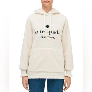 Kate Spade Limited ED Sherpa Hoodie Pullover Size Small